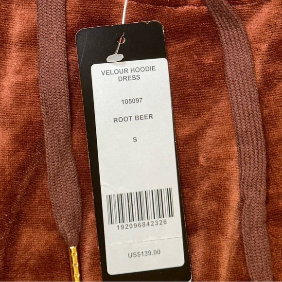Bebe Velour Hoodie dress NEW WITH TAGS ! - Picture 12 of 12
